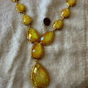 Citrine Colored Necklace
